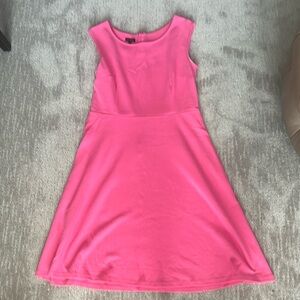 Pink Talbots tank midi dress